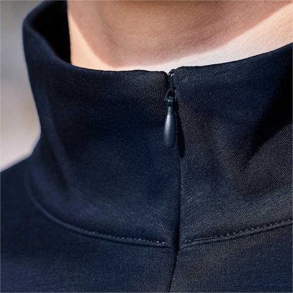 2025 Weatherbeeta Mujeres Cobre 1/2 Zip Manga Larga Capa Intermedia 1028842 - Navy